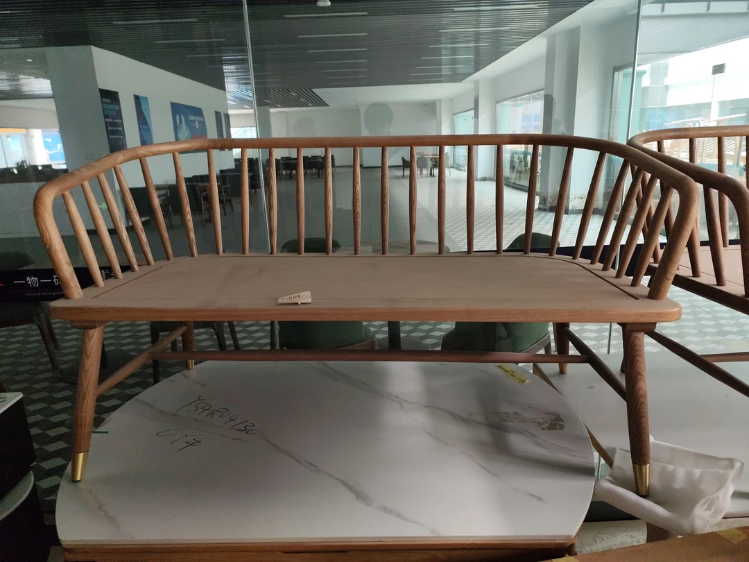 沙发 白蜡木 134*67*40 瑕疵无售后