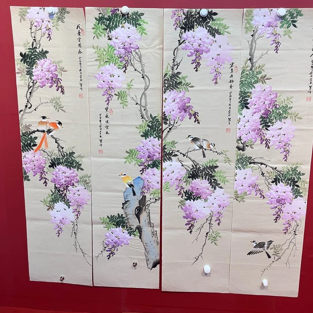 国画手绘国画作品