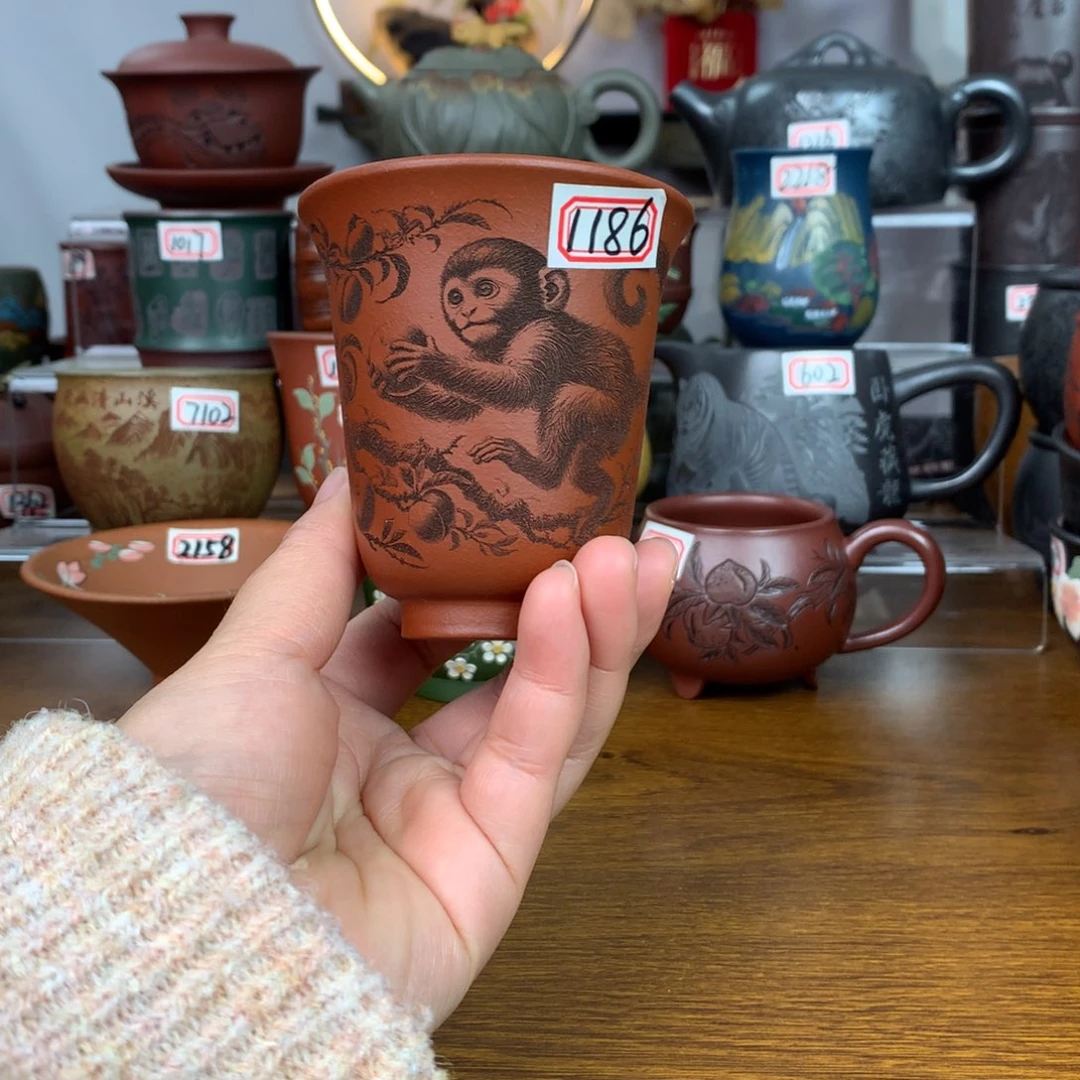 紫砂茶杯宜兴紫砂茶具