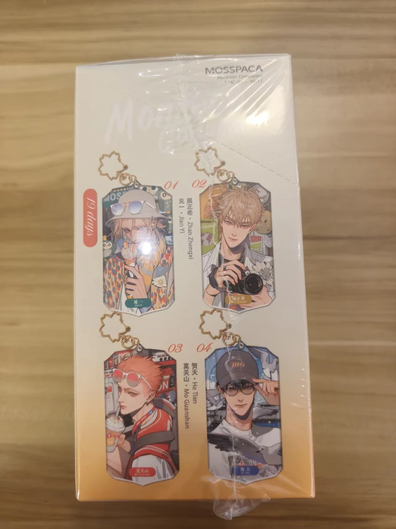 19天随行季风系列亚克力挂件盲盒