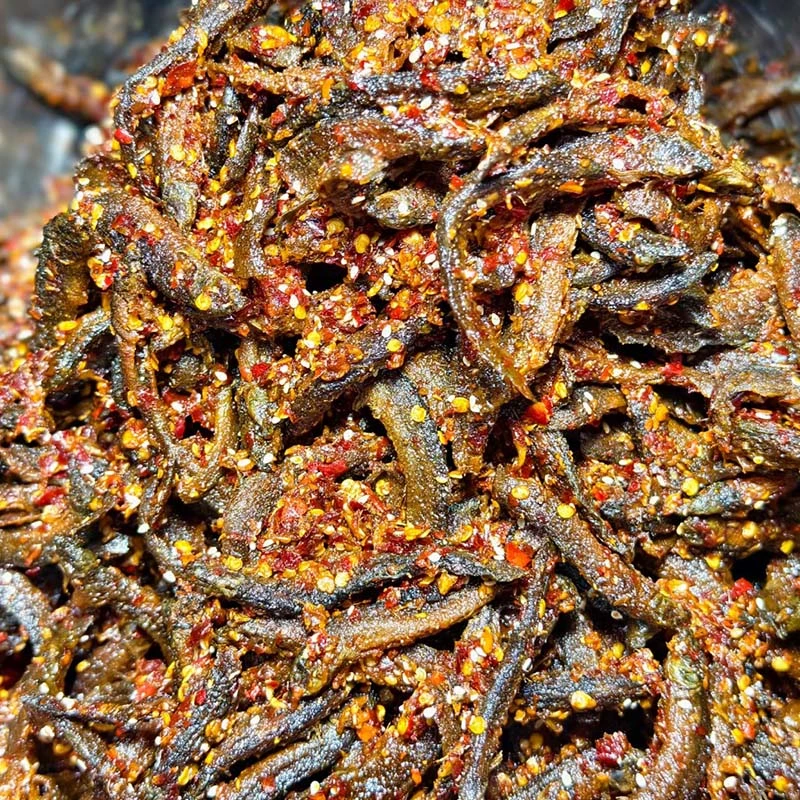 桂东香辣泥鳅干湖南特产即食泥鳅农家自制郴州下饭菜下酒菜零食瓶