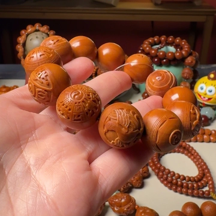 手串/手链橄榄核手工四象