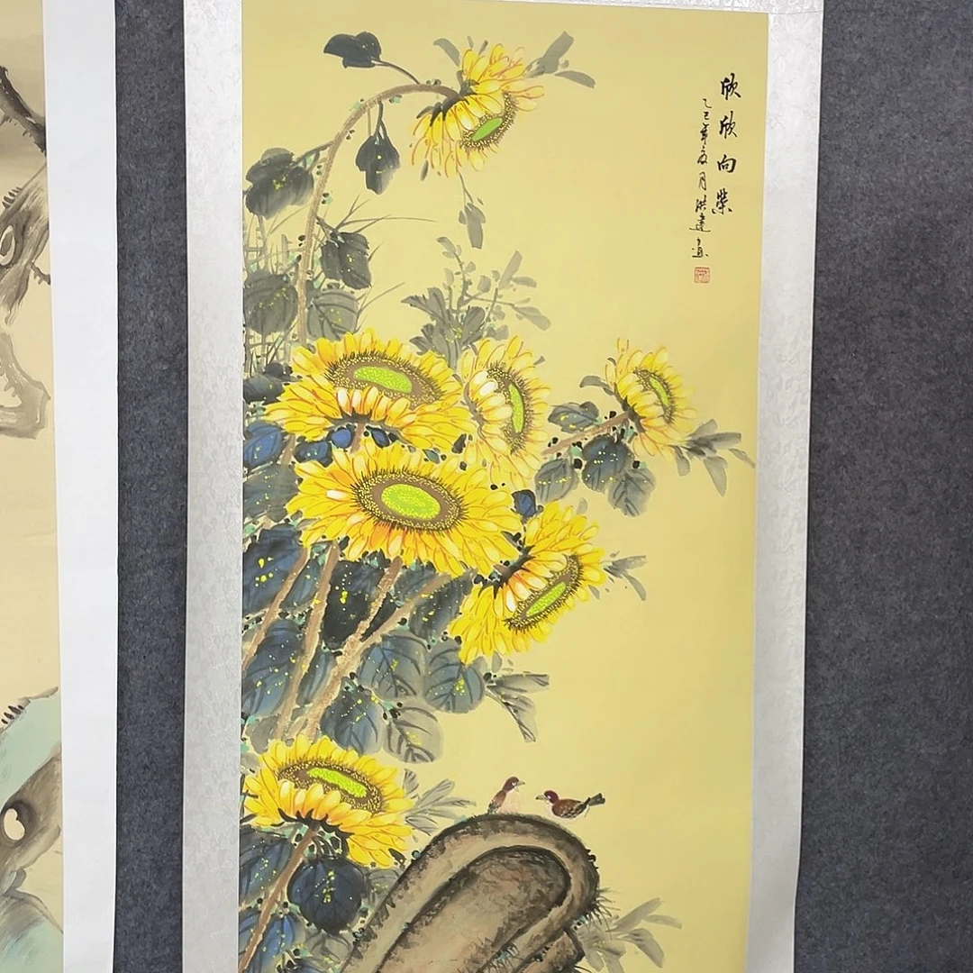 国画作品小姐姐放漏…