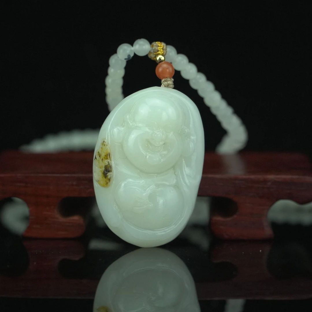 和田玉  弥勒/朵云轩 JZW7003HC