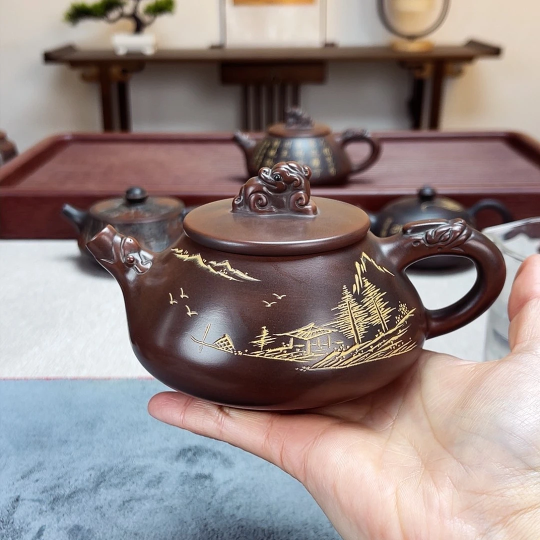 泥塑妮兴陶全手工制作