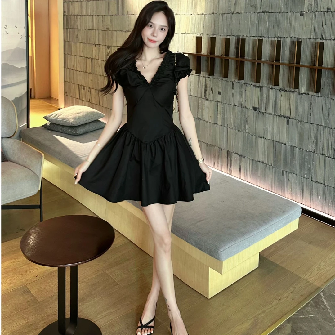 【田姜女装 】法式减龄连衣裙