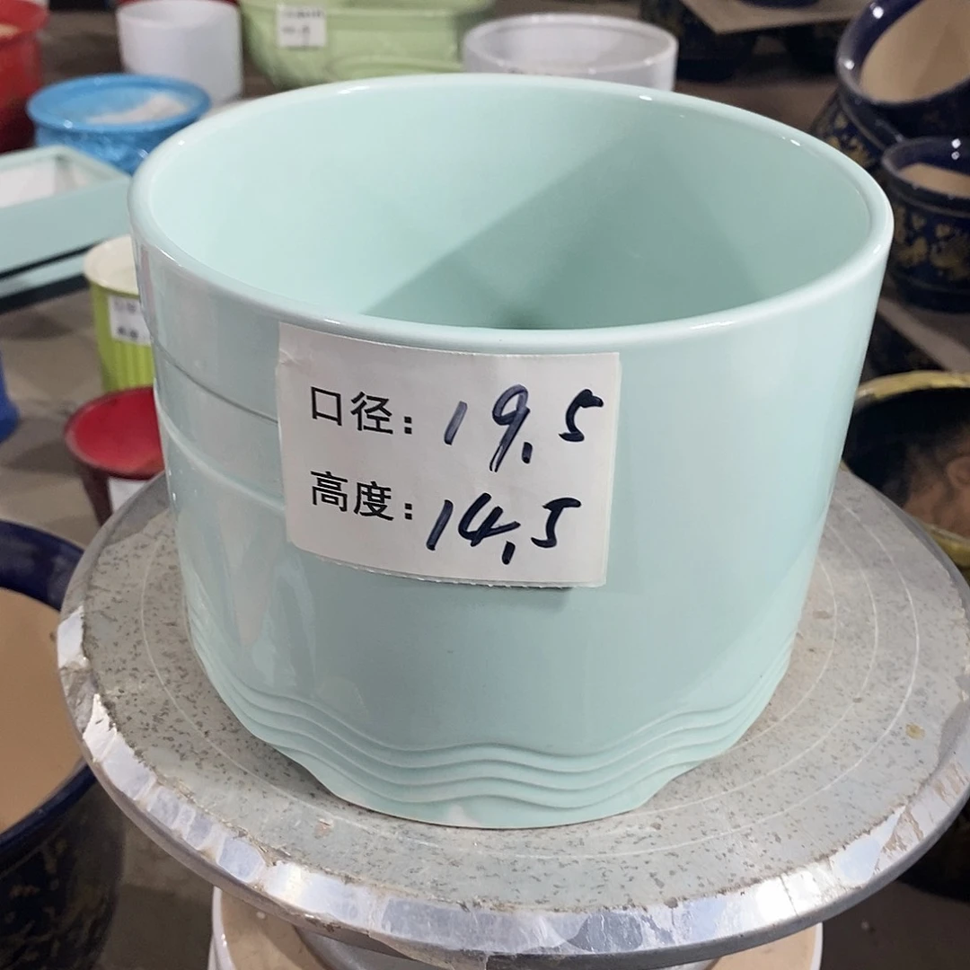 【闪购商品】陶瓷微瑕花盆-034-1个兰