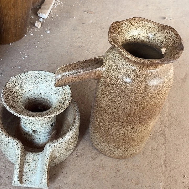 粗陶口径13/27，13/15/15进水口1.6厘米微瑕