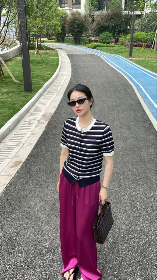 俪妍【LIVELY·YAN】25春款 条纹针织