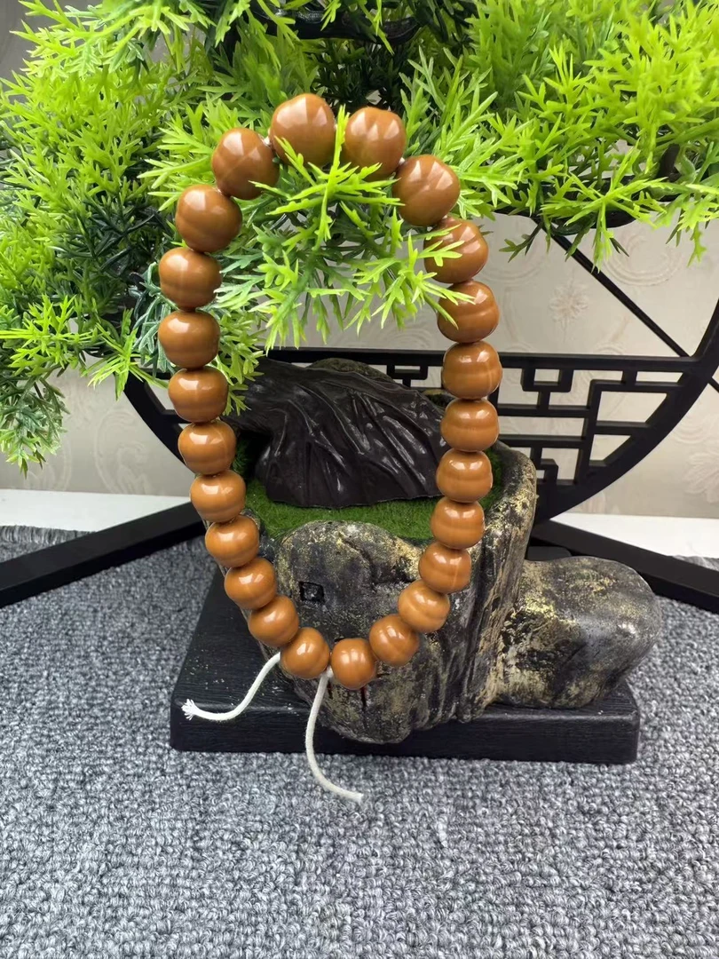 胖文阁猴头小葫芦工厂全品猴头手串原色无泡药