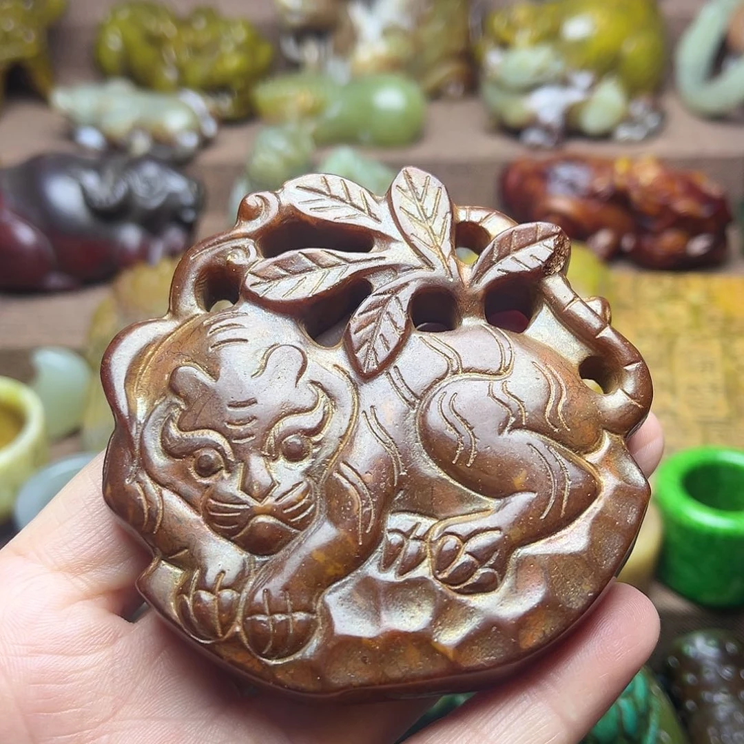 白玉菩提吊坠118。。