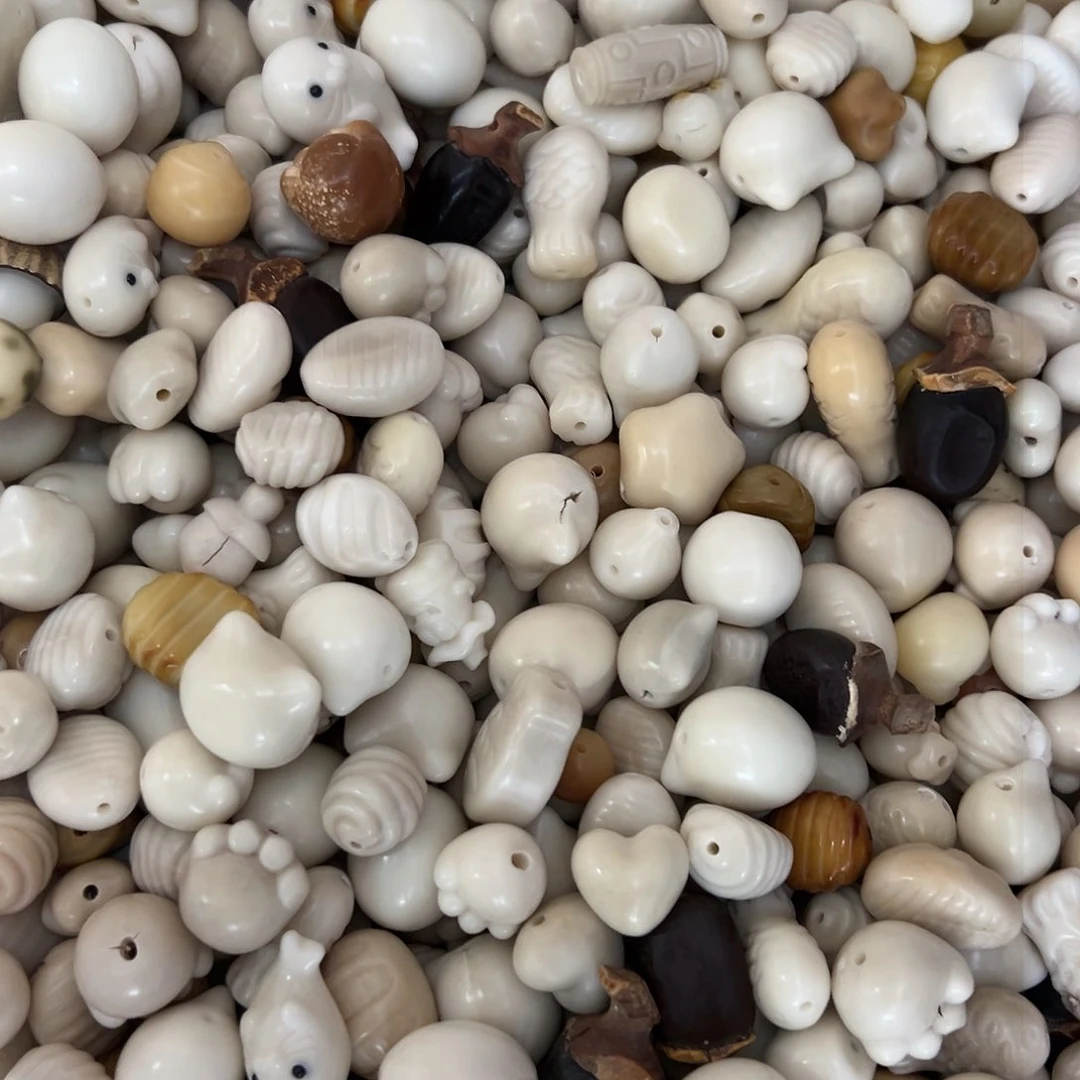 菩提根/象牙果吊坠瑕疵象牙果混有坏100颗