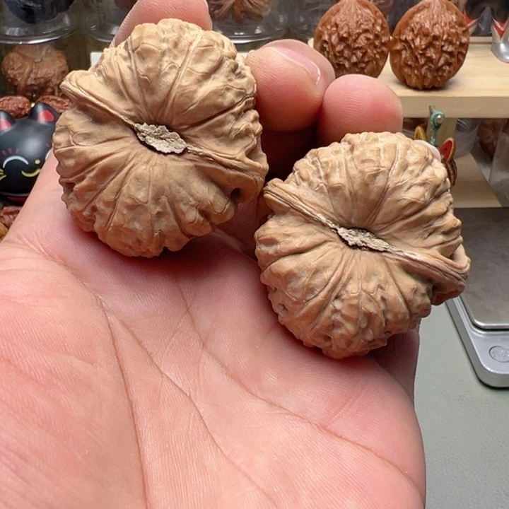 文玩核桃吊坠44尺全品南瓜墩