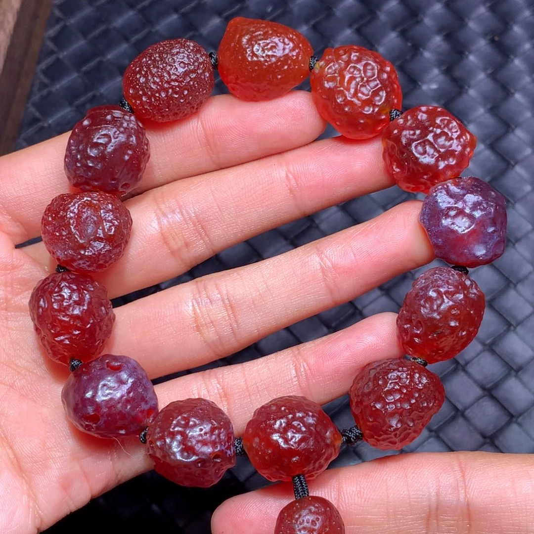 未镶嵌玛瑙/玉髓珠宝半成品