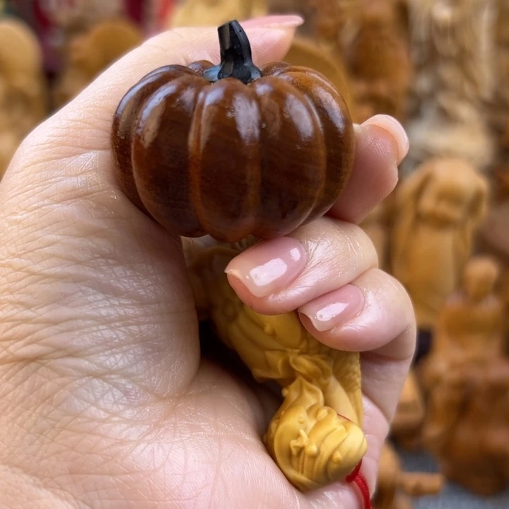 黄杨木黄杨木南瓜木雕