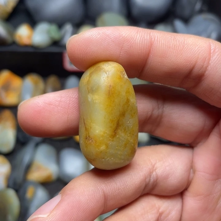 和田玉未镶嵌挂件36