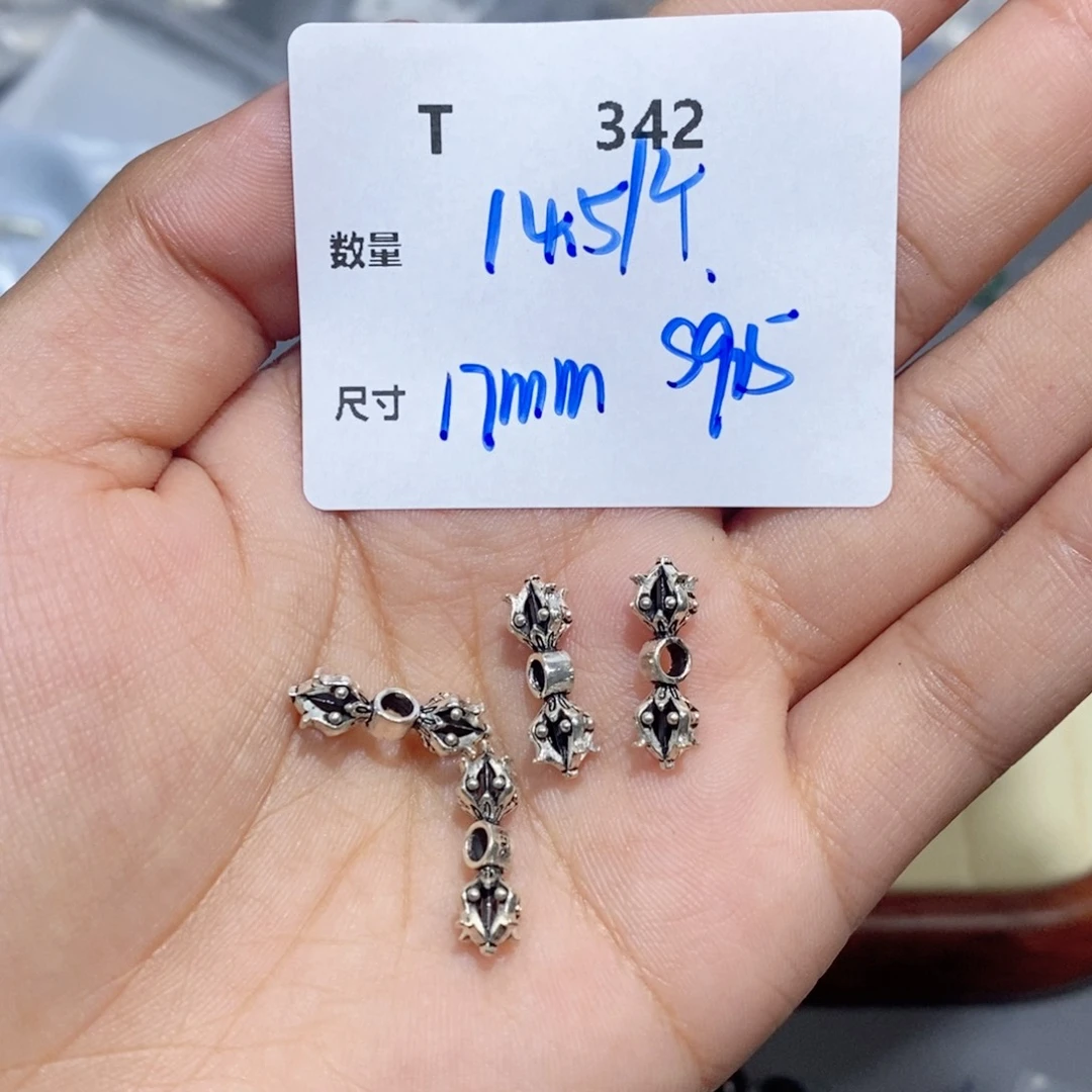 银S925镶嵌颈饰水晶T342