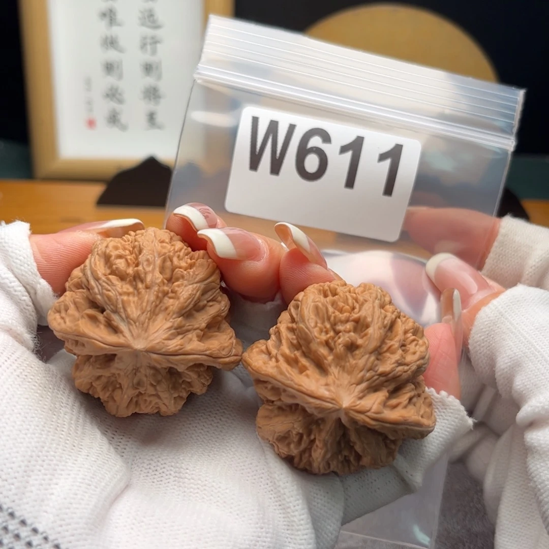 文玩核桃把件44粗筋w 611