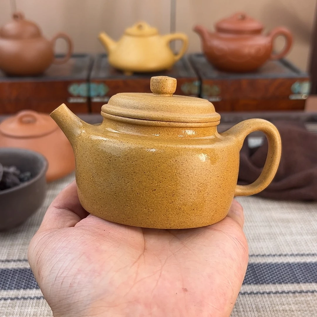 茶壶紫砂黄金段德中