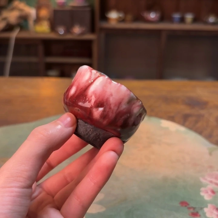 柴烧纯手工手绘陶瓷