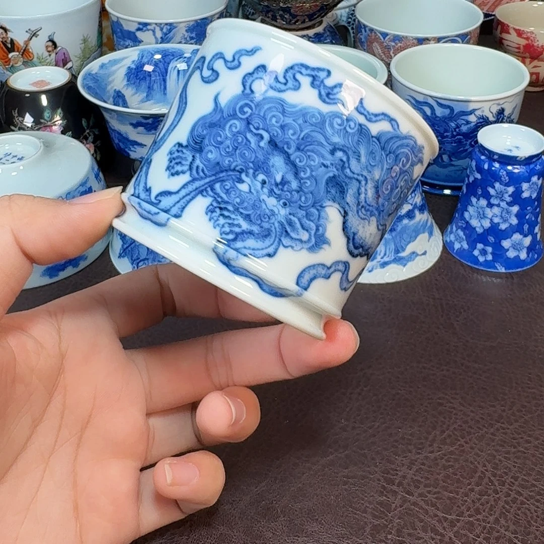 啊***明现代景德镇陶瓷杯