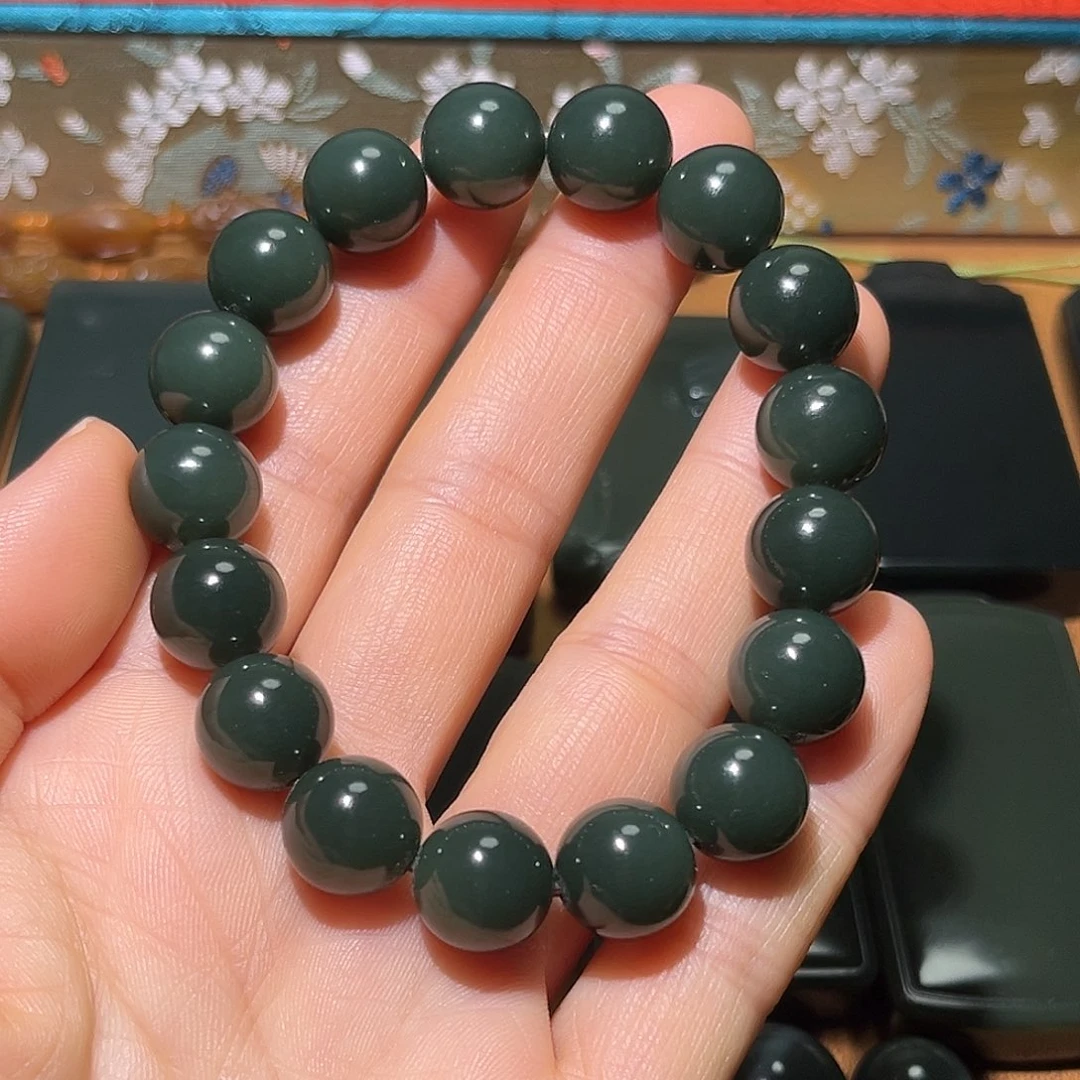 和田玉（青玉）未镶嵌颈饰