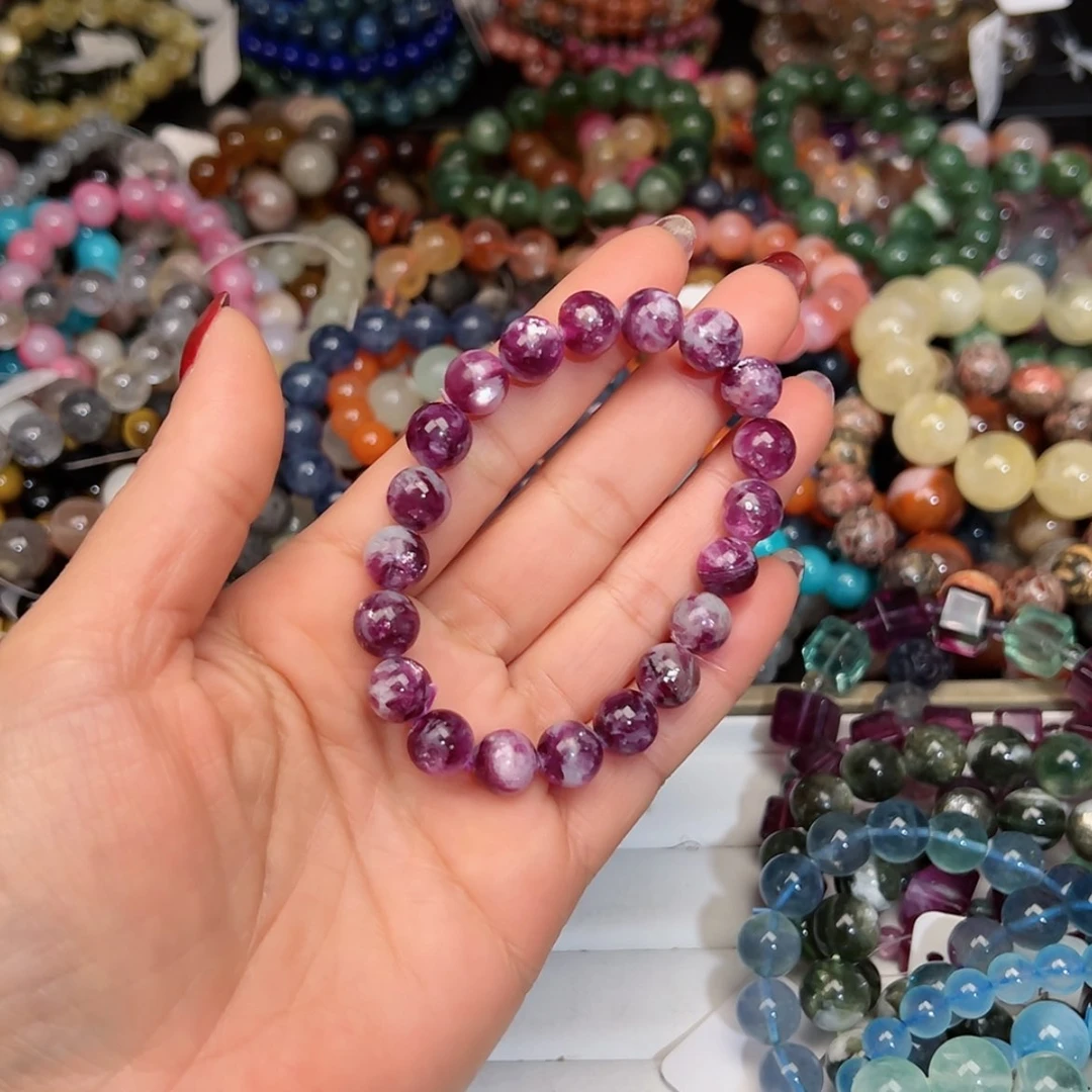 【闪购商品】烟晶手链银S925镶嵌满***星420