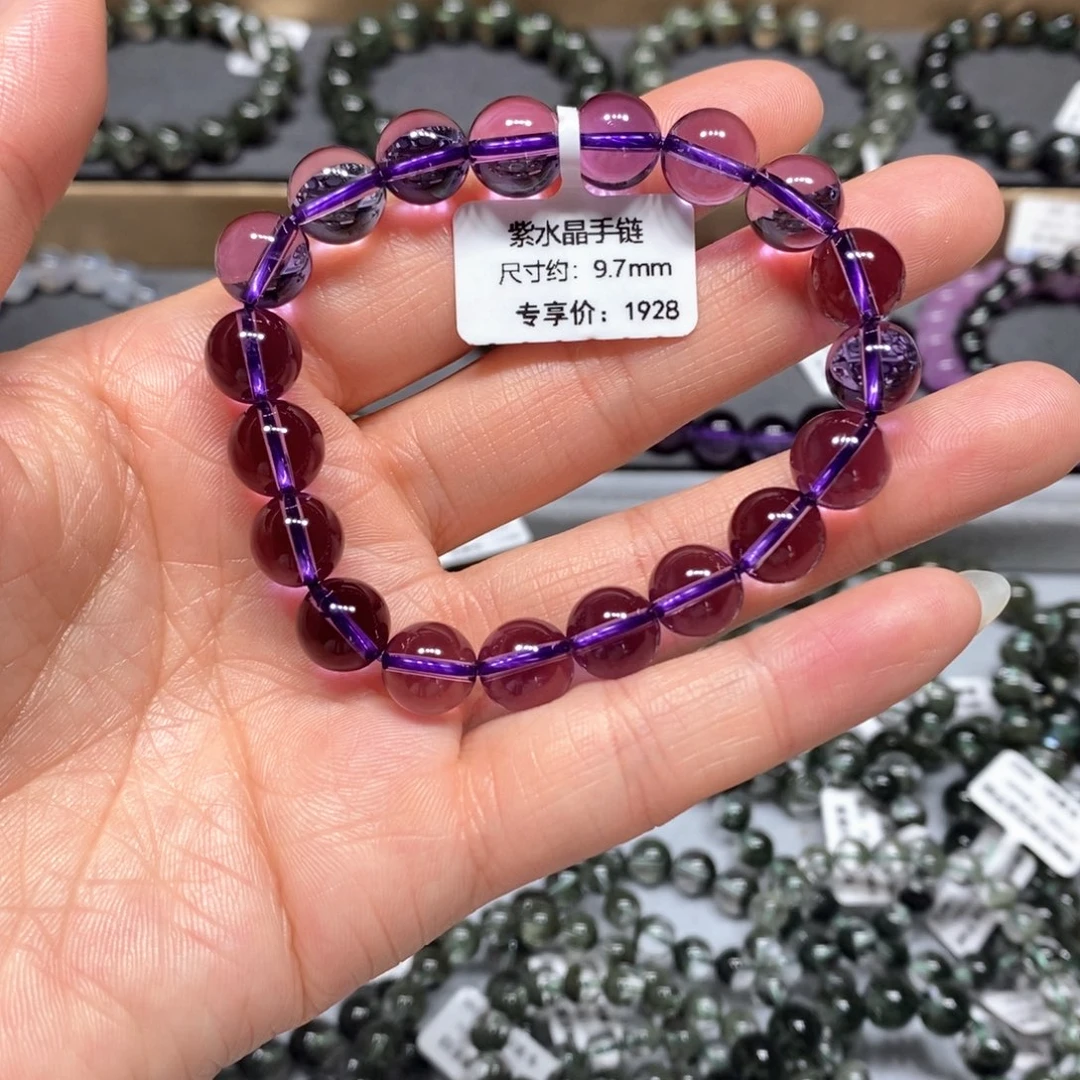 水晶手链未镶嵌紫水晶
