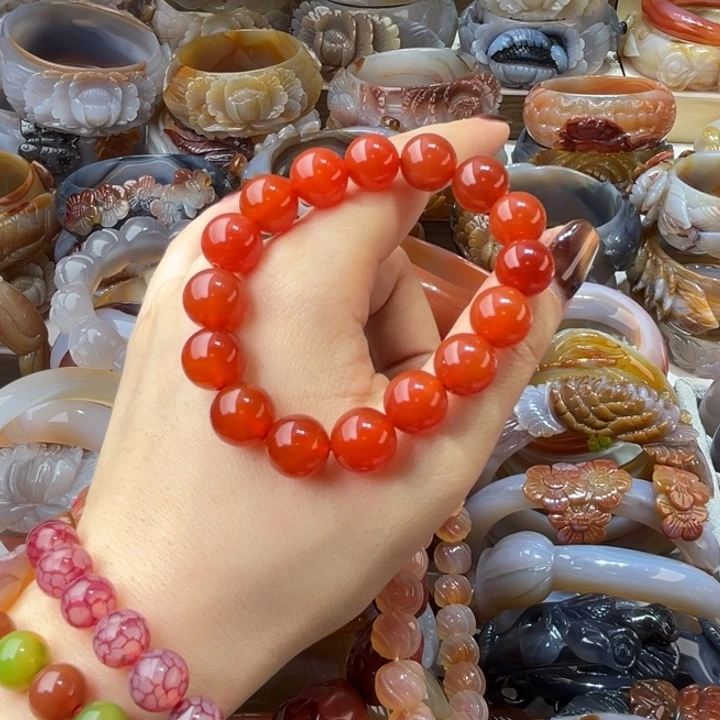玛瑙/玉髓未镶嵌手镯