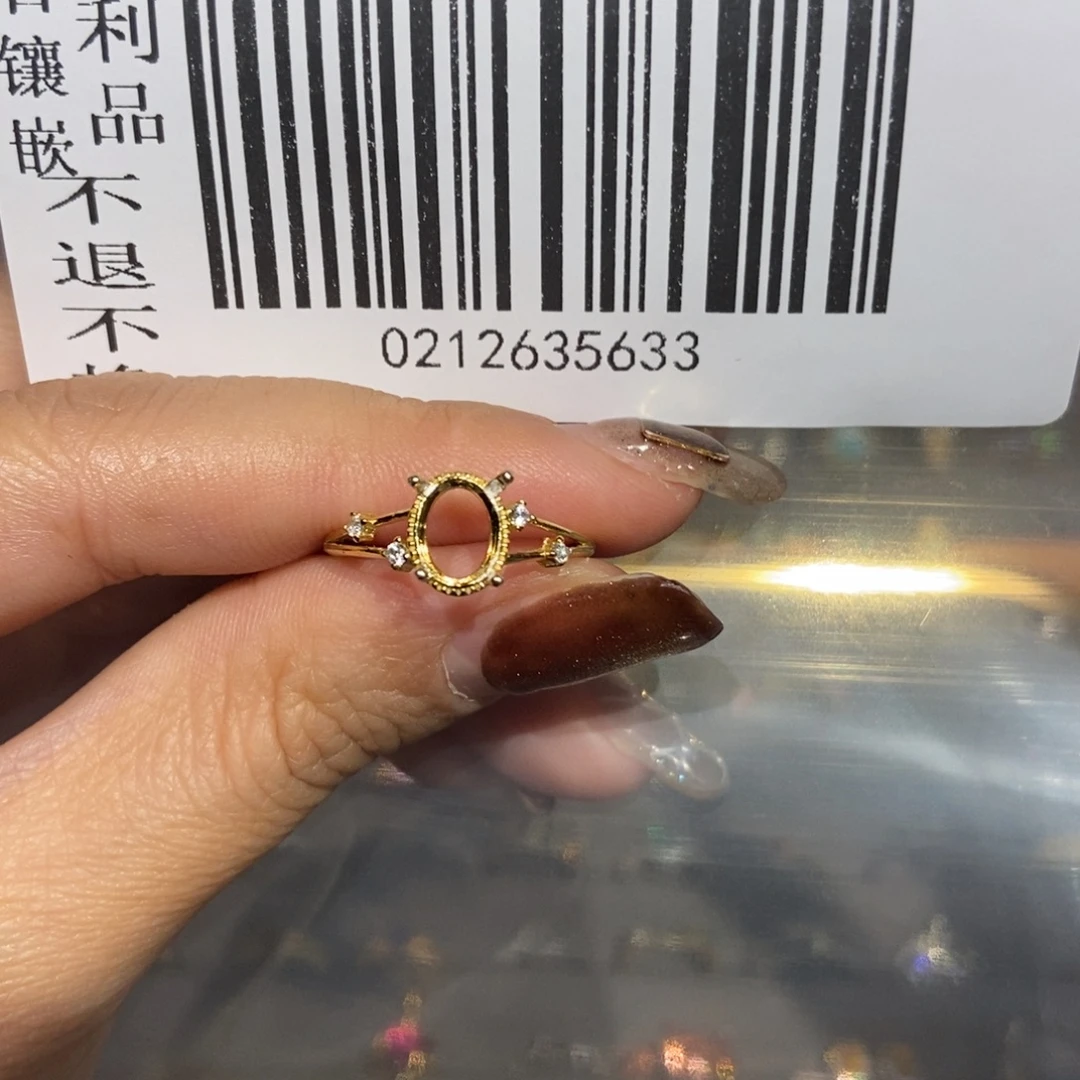 y***o欧泊银S925镶嵌戒指