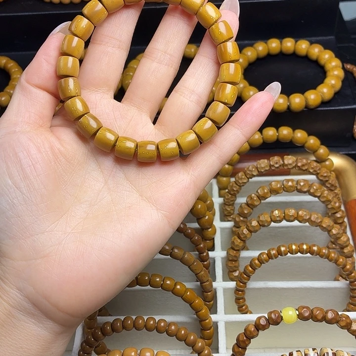 一***己紫金鼠手串实心鼠直切9.8