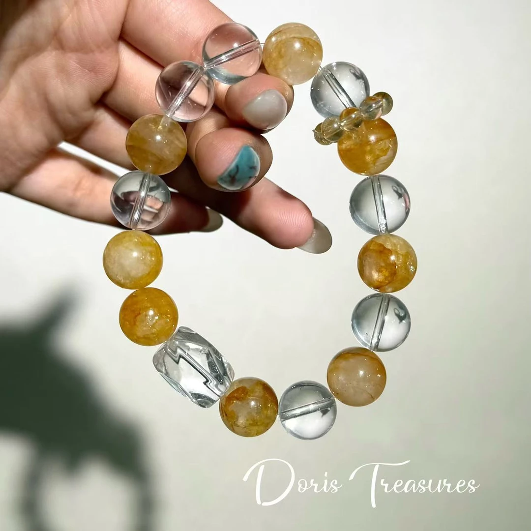 【光环】水晶手串 气质多样性发一颜色微差