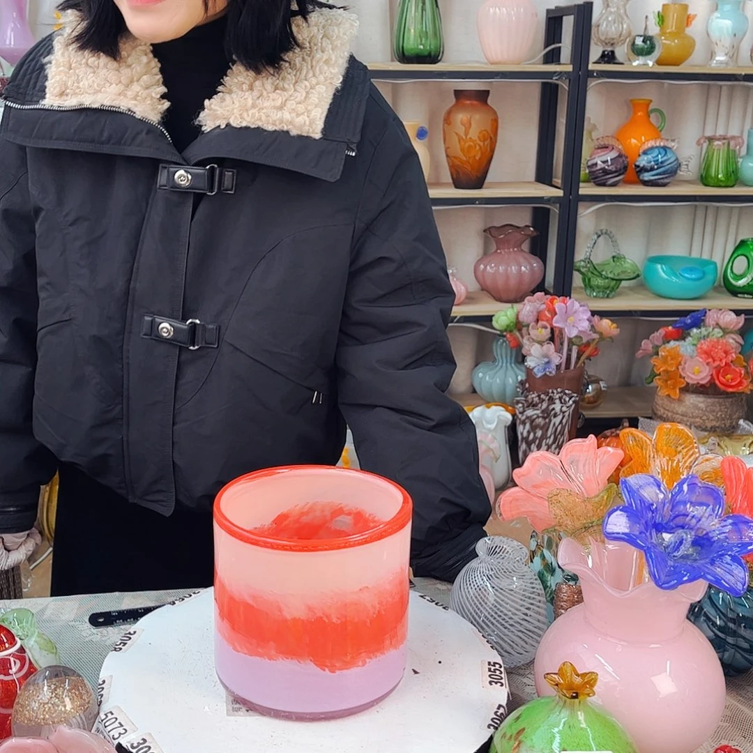 大套盆福利家悦琉璃工艺品