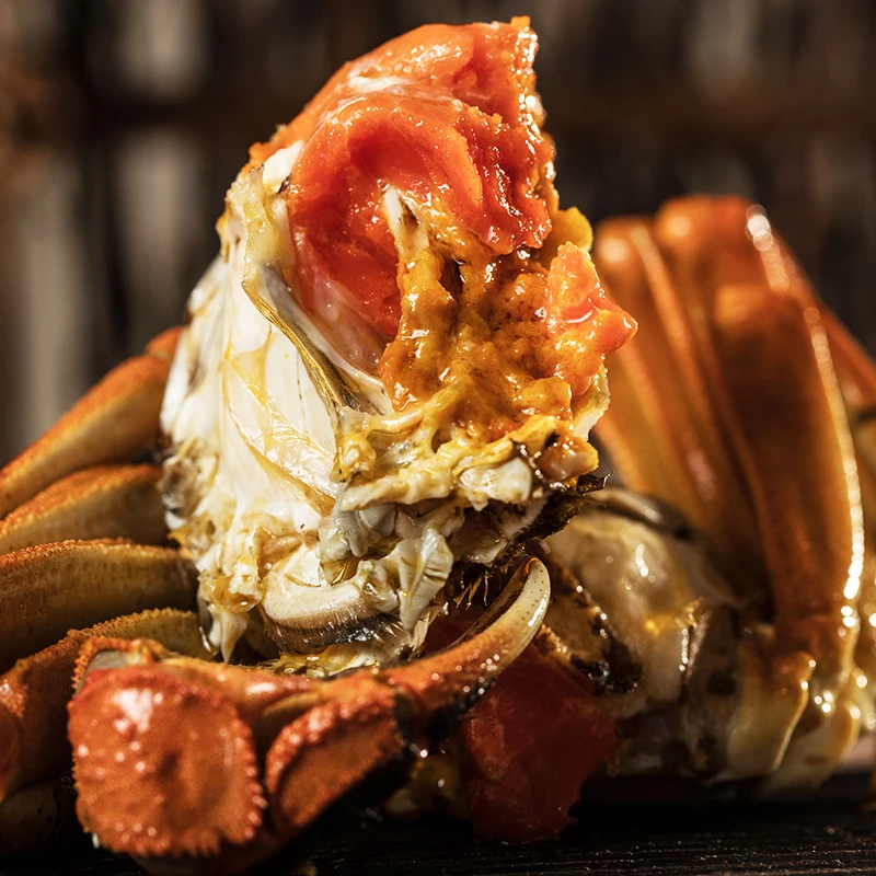 【活蟹】精挑大闸蟹公6.0-5.7母蟹4.0-3.7两共6/10只装鲜活包邮MM