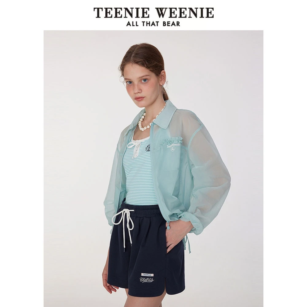 TeenieWeenie小熊25夏新款休闲轻量户外长袖上衣外套TTJJ252501T