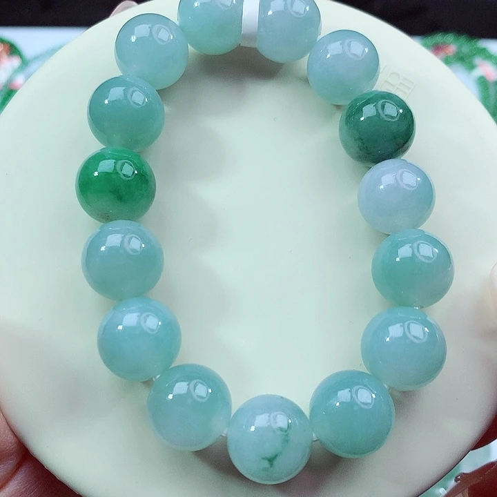 未镶嵌手链翡翠卡14.2