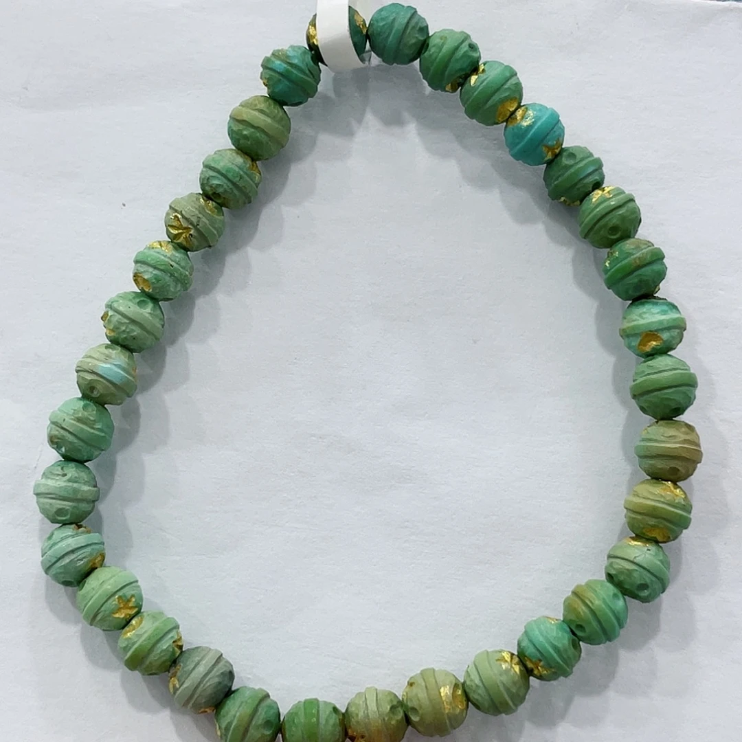 H***a未镶嵌绿松石珠宝奇石