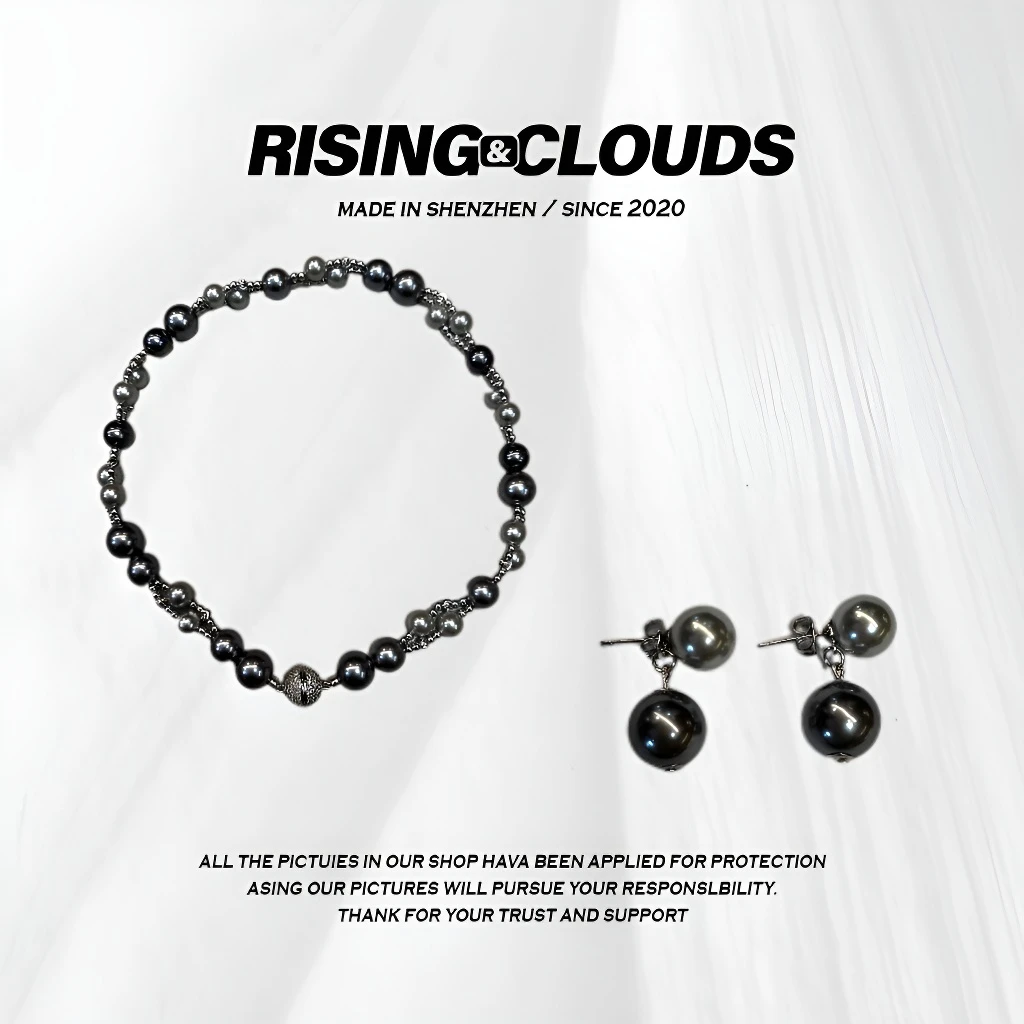 RISING&CLOUDS【莎莎】星河璀璨短发圈项链010091