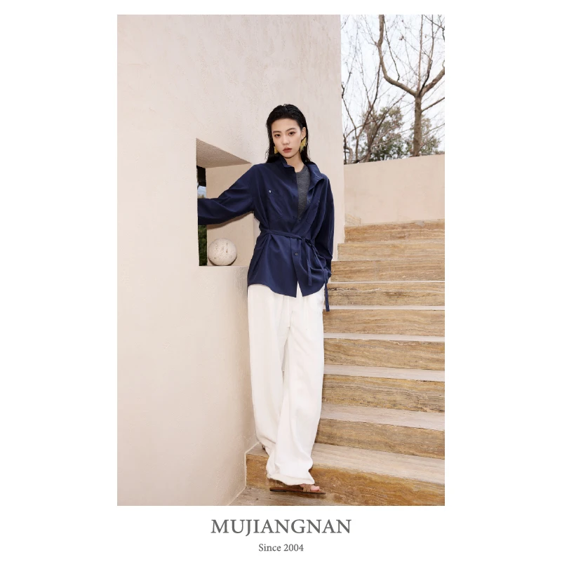 慕江南-衬衫-自在其间