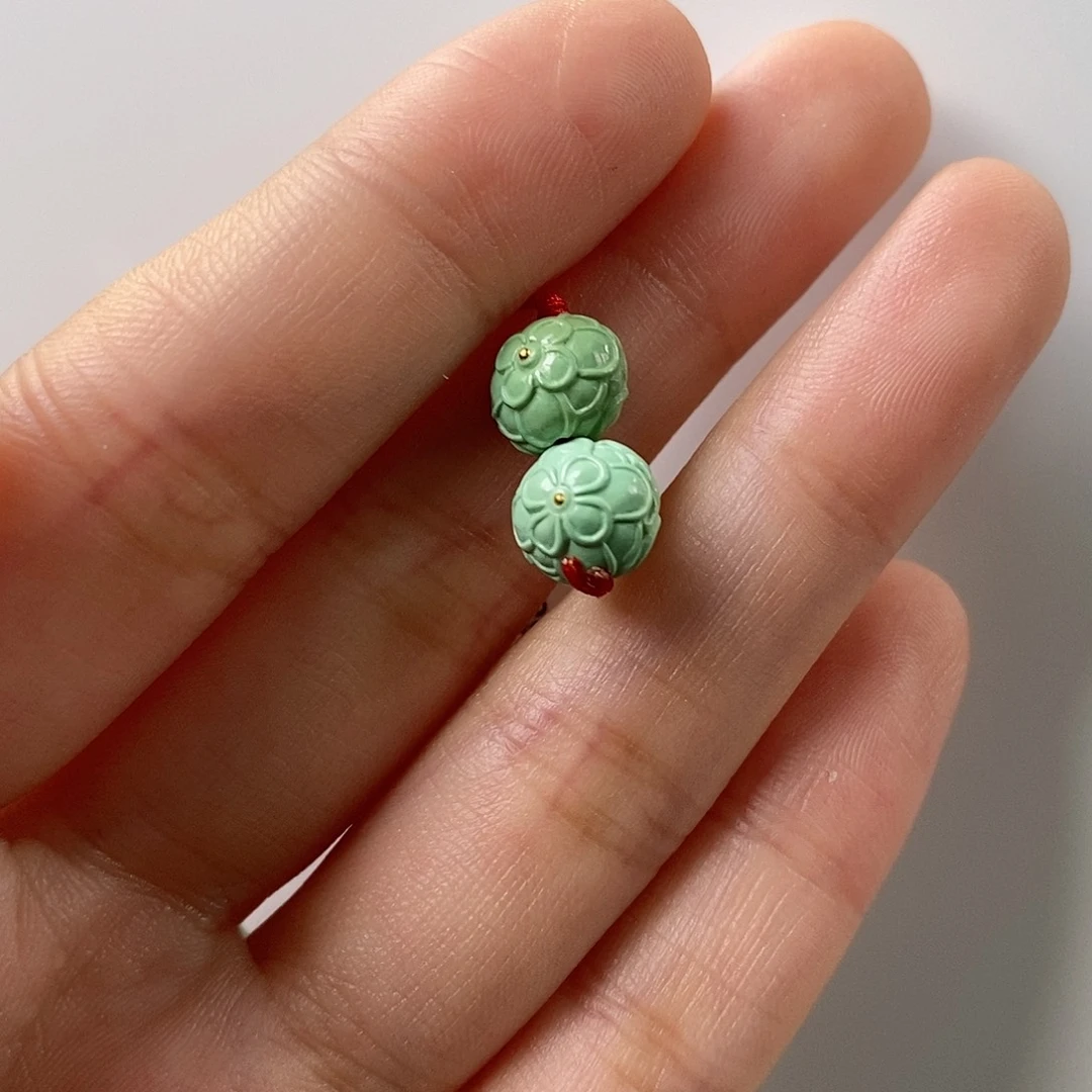 绿松石未镶嵌挂件