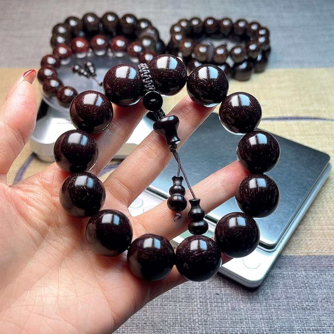 檀香紫檀（小叶紫檀）1.8 13颗满天星