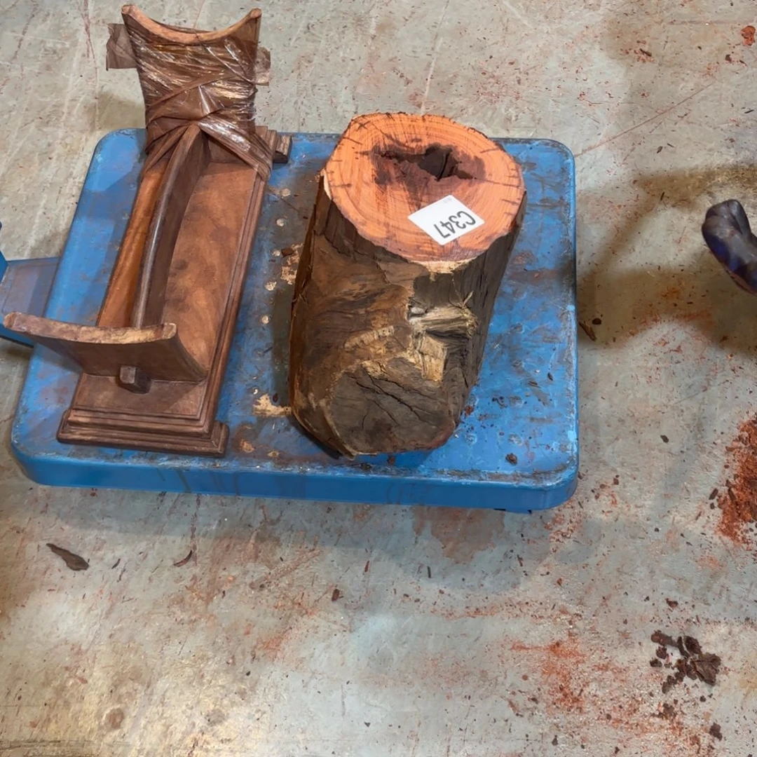 绿泥一物一拍血檀编码349