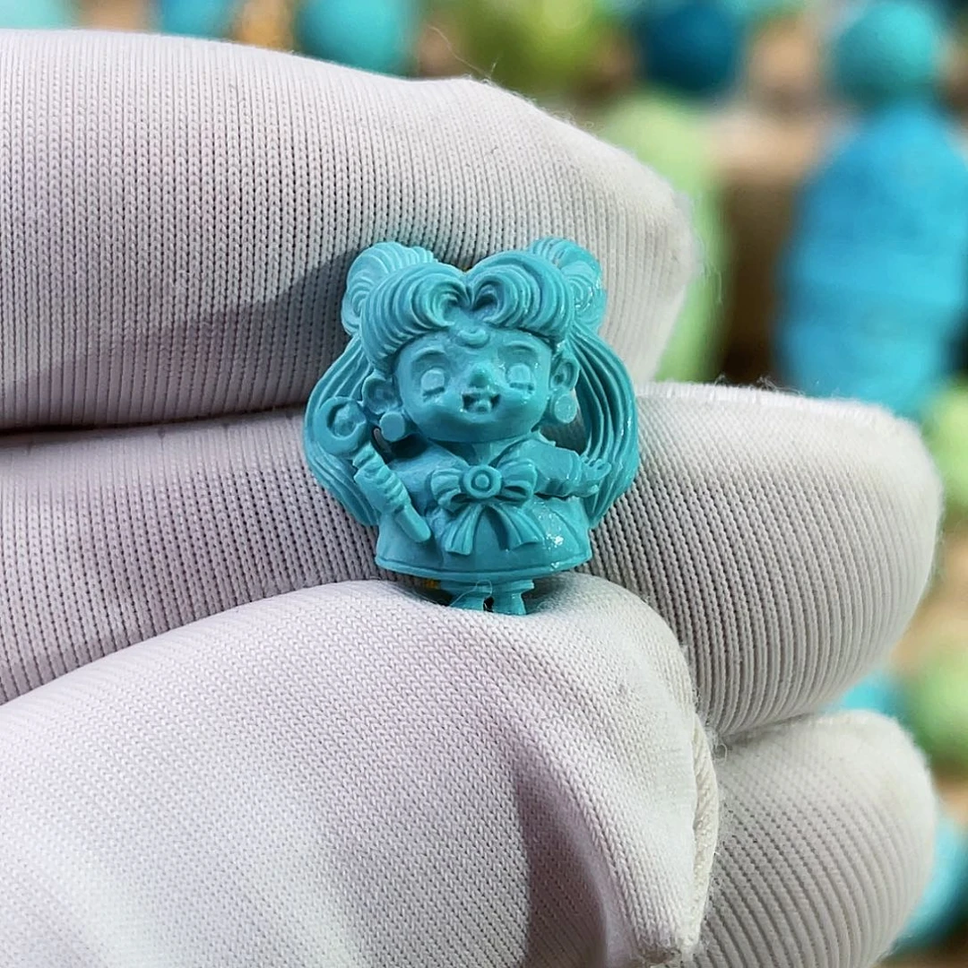 绿松石未镶嵌珠宝奇石