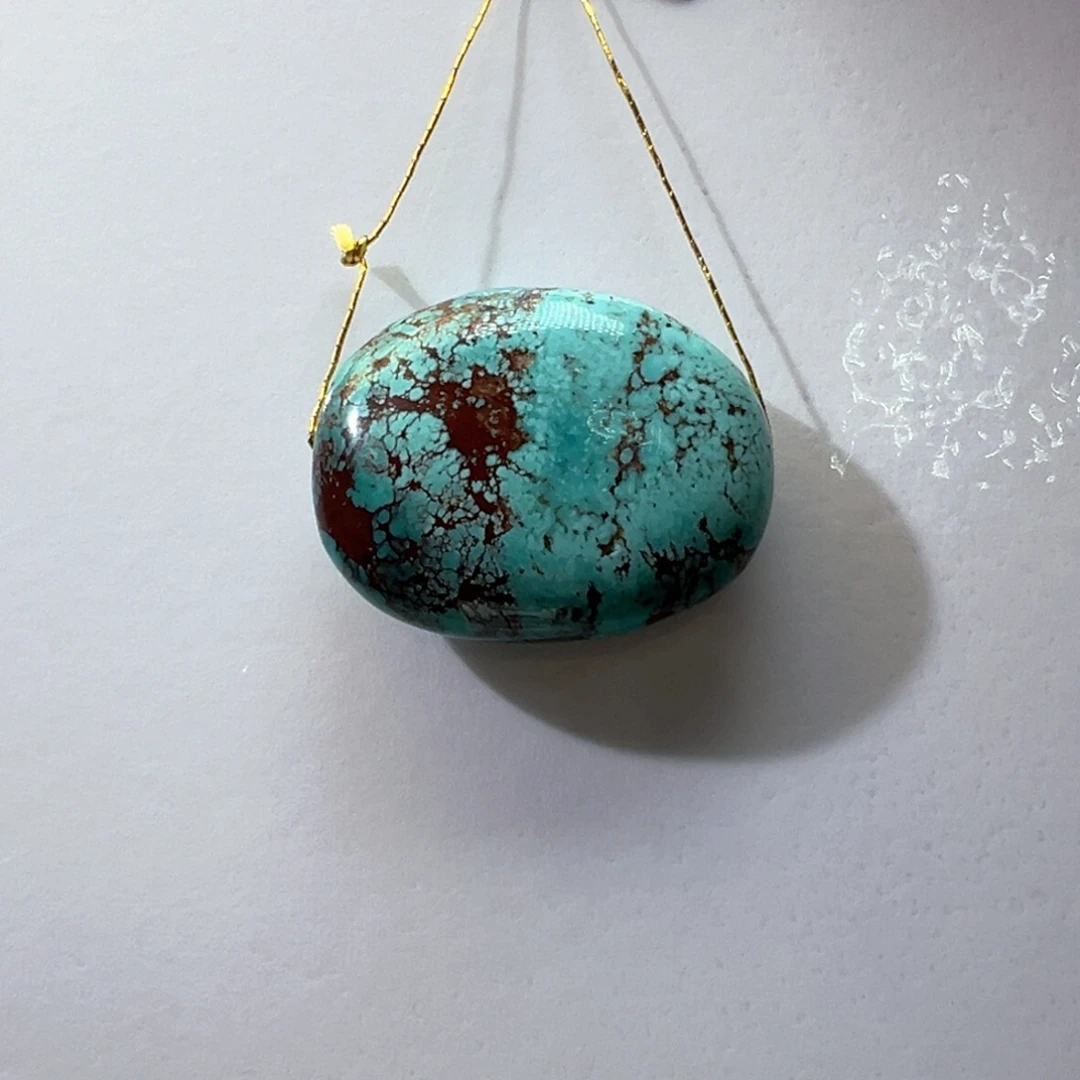 绿松石未镶嵌挂件