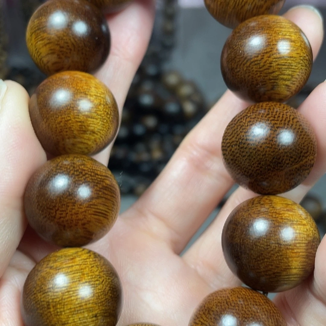 大***侠沉香手串富森红土