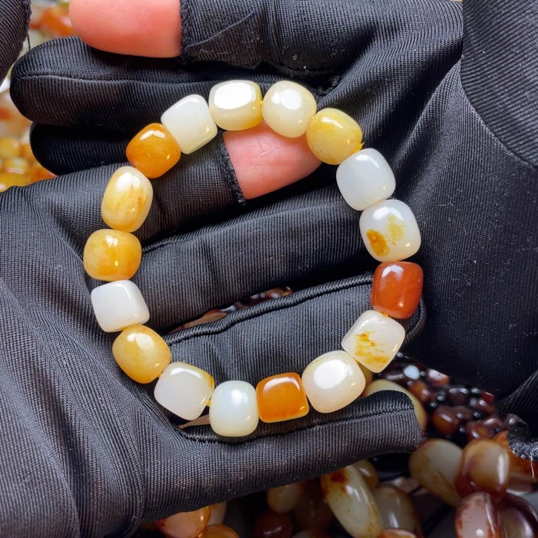 和田玉手链未镶嵌