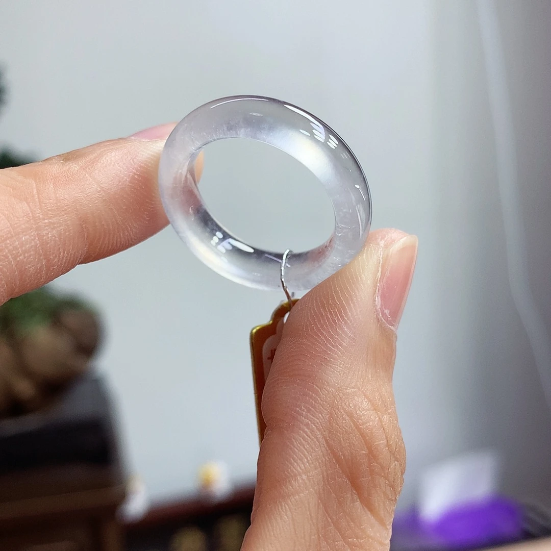 未镶嵌戒指翡翠17-18号