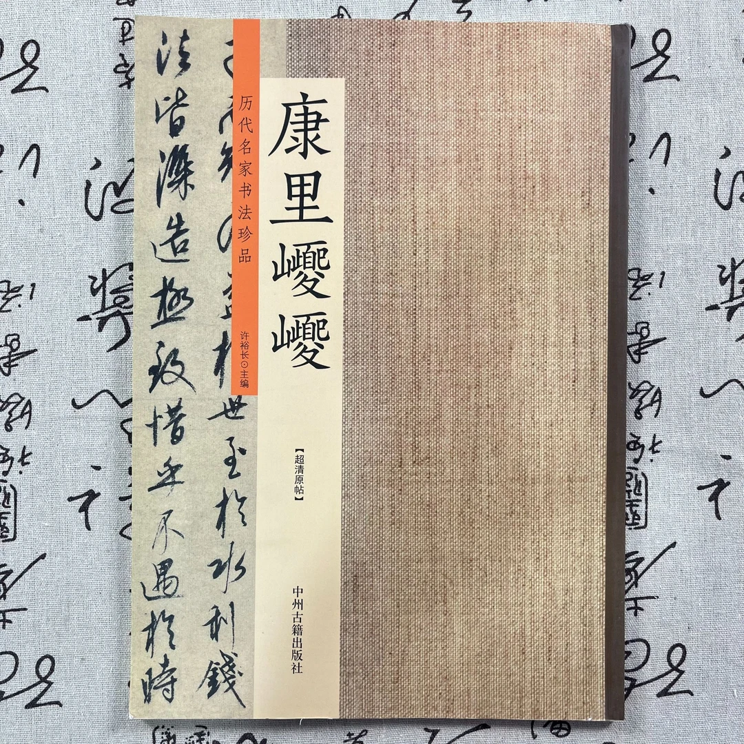 历代名家书法珍品康里巎巎 中州古籍出版社
