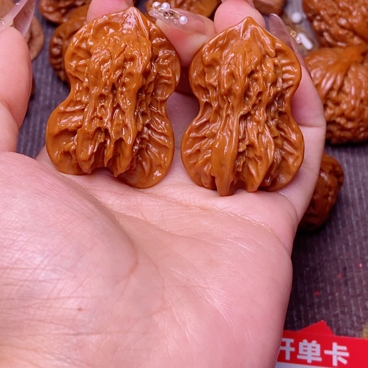把件文玩核桃葫芦狮子头