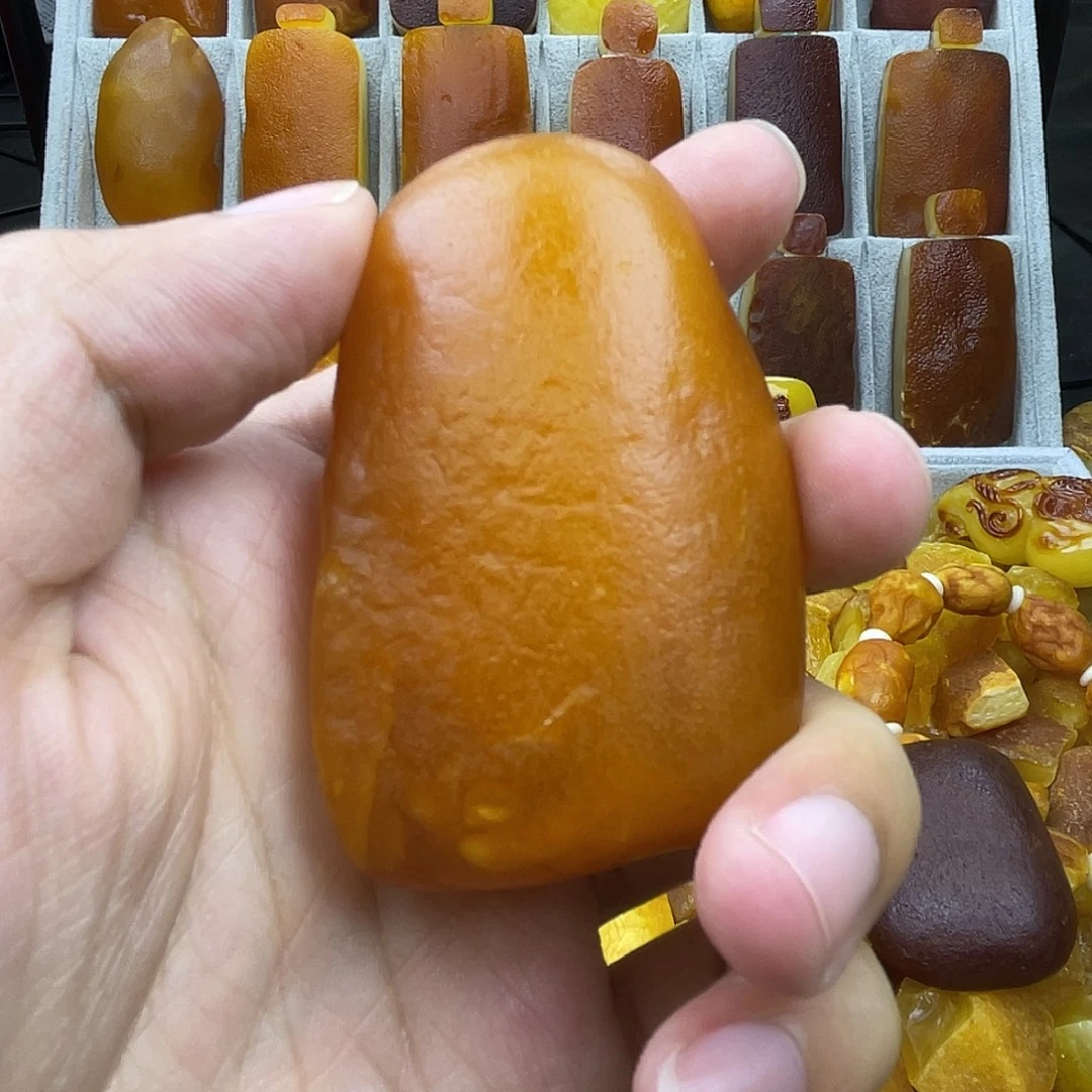 定制蜜蜡未镶嵌原石